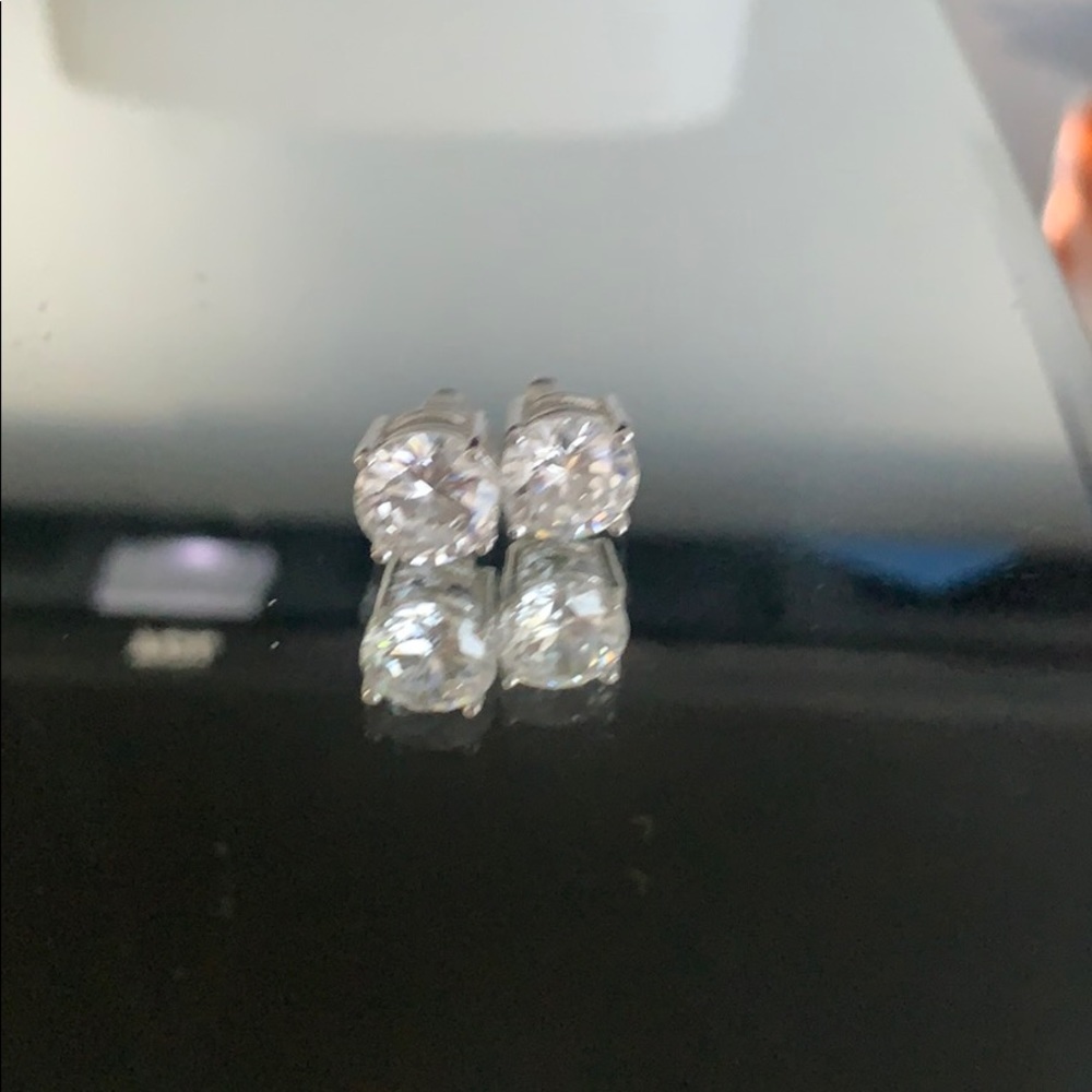 Cubic Zirconia Large Studs
